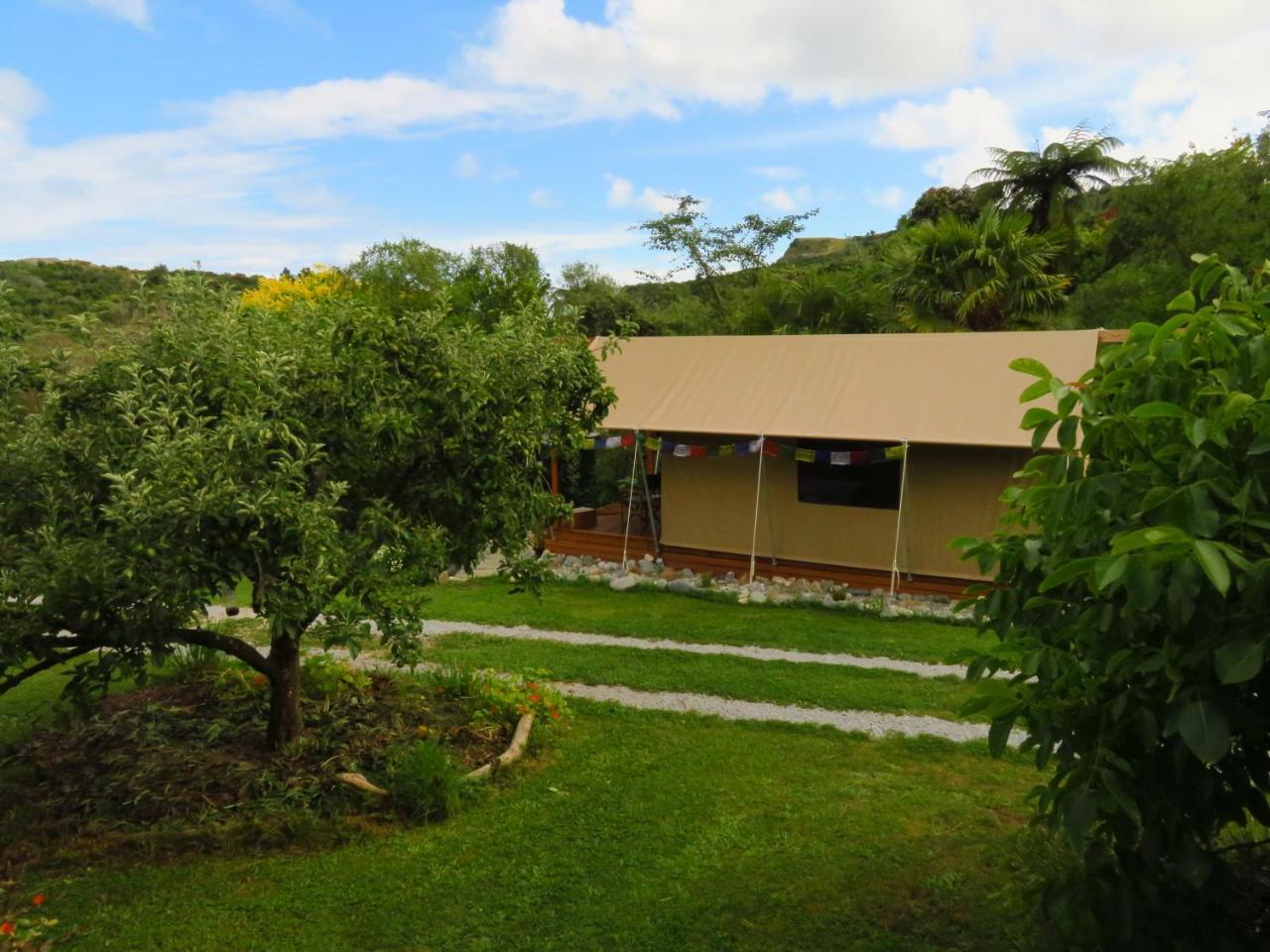 Hotel Omarama Oasis - Permaculture Glamping à Pohara Extérieur photo